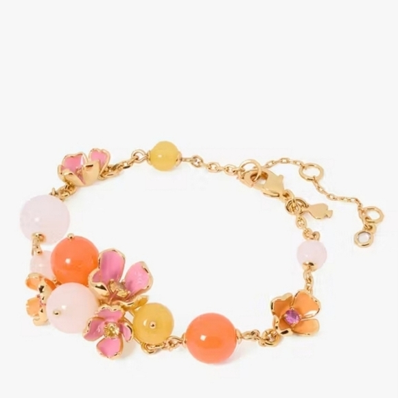 🔹️Kate Spade🔹️ Freshly Picked pink multi Bracelet ✨️🌸 - Picture 4 of 6